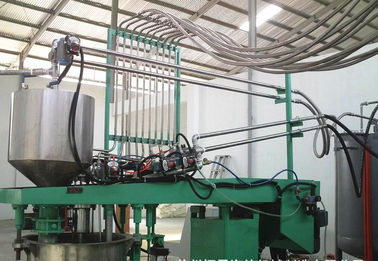 Continuous Foaming Flexible Foam Production Line Horizontal For Mattress / Pillow