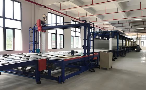 Automatyczny miernik przepływu szkła Maszyna do tworzenia pianki do 1300 mm wysokości