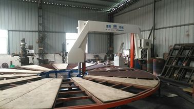 Round PU Circular Foam Sponge Cutting Machine With Automatic Digital Control